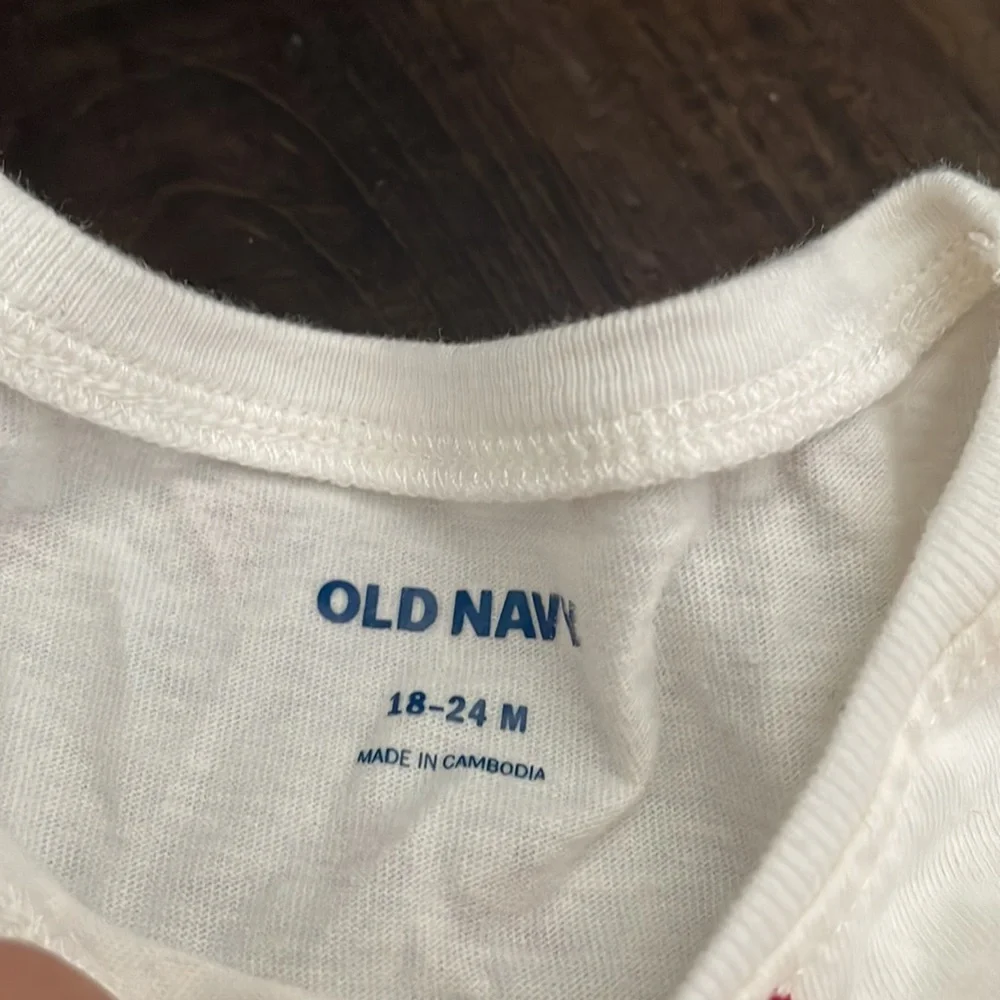 Old Navy hearts toddler long sleeve dress size 18-24 months